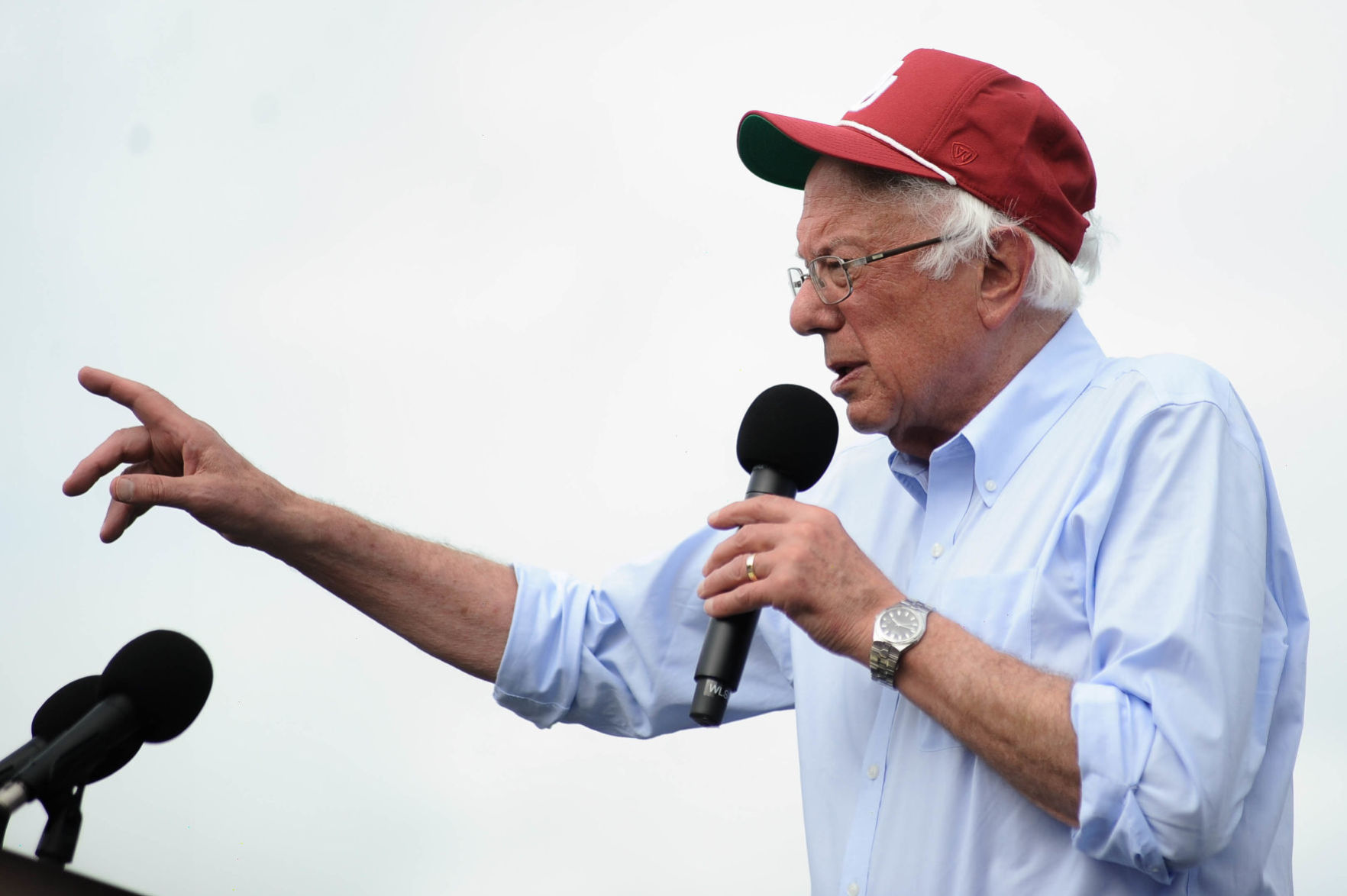 Presidential candidate Bernie Sanders